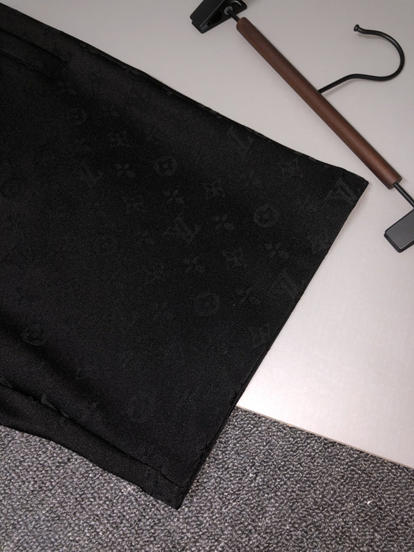 ブランドハーフパンツ素材ディテール